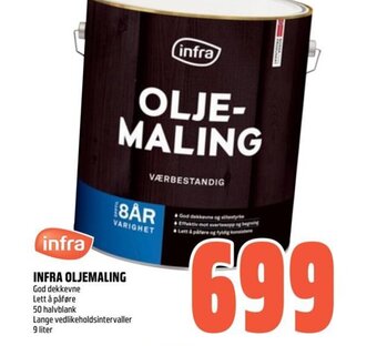Coop Obs INFRA OLJEMALING tilbud