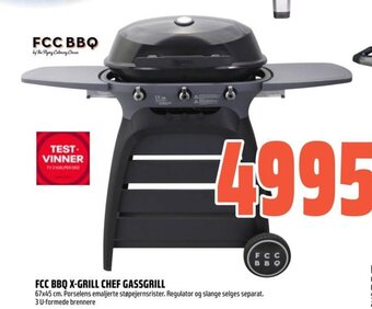 Coop Obs FCC BBQ X-GRILL CHEF GASSGRILL tilbud