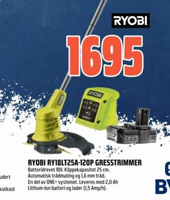 Coop Obs RYOBI RY36LM40A-150 GRESSKLIPPER tilbud