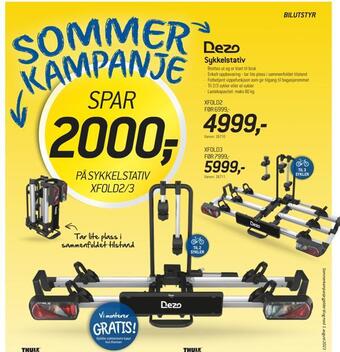 Thansen Sykkelstativ tilbud