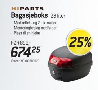 Thansen Bagasjeboks tilbud