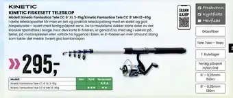 Sport Outlet Kinetic fiskesett teleskop tilbud