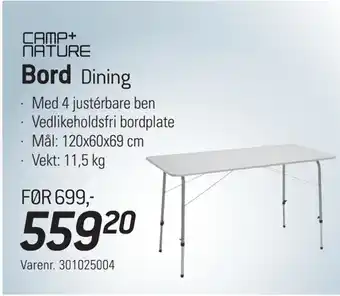 Thansen Bord tilbud