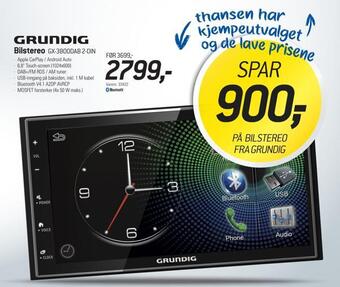 Thansen Bilstereo tilbud