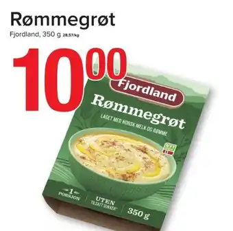 Eurospar Rømmegrøt Fjordland tilbud