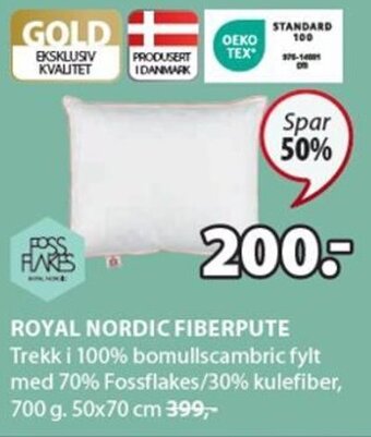 JYSK ROYAL NORDIC FIBERPUTE tilbud