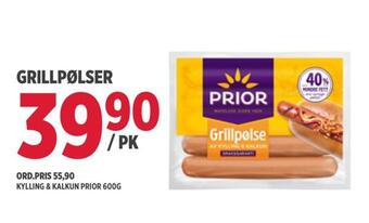 Jacobs Grillpølser tilbud