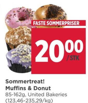 Meny United bakeries kaker tilbud