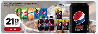 Scandinavian Park Pepsi, 7up, mountain dew eller mirinda tilbud