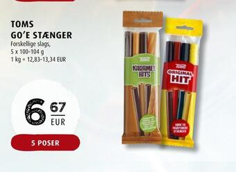 Scandinavian Park Toms go'e stænger tilbud