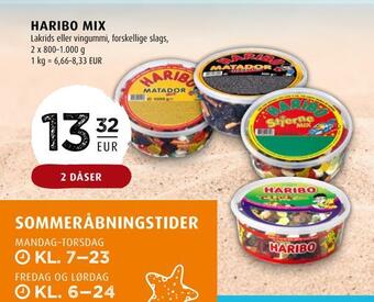 Scandinavian Park Haribo mix tilbud