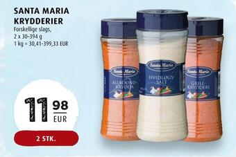 Scandinavian Park Santa maria krydderier tilbud