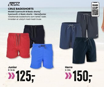 Sport Outlet CRUZ BADESHORTS tilbud