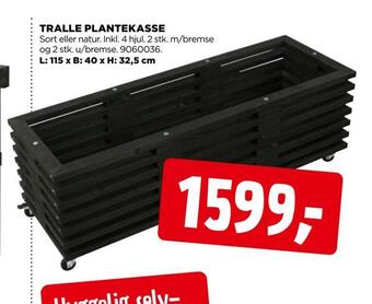 jem & fix Tralle plantekasse tilbud