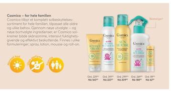 Vitusapotek Cosmica - for hele familien tilbud