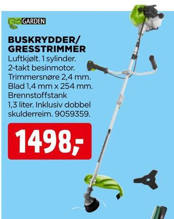 jem & fix Buskrydder/ gresstrimmer tilbud