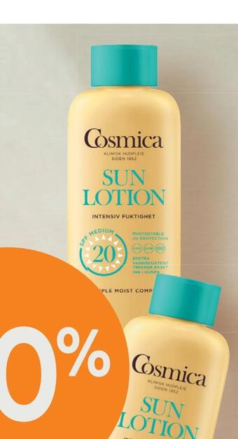 Vitusapotek Cosmica sun lotion tilbud