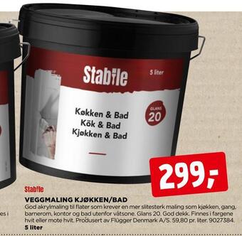 jem & fix Veggmaling kjøkken/bad tilbud