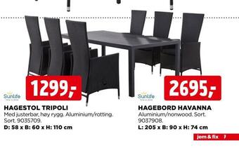 jem & fix Hagestol tripoli tilbud
