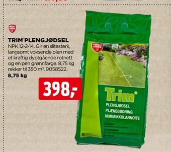 jem & fix Trim plengjødsel tilbud