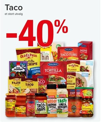 Spar Taco tilbud