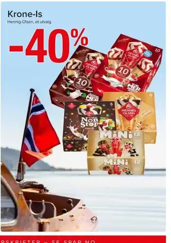 Spar Krone-Is tilbud