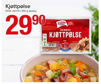 Spar Kjøttpølse Gilde tilbud