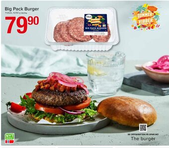 Spar Big Pack Burger tilbud