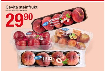 Spar Cevita steinfrukt tilbud