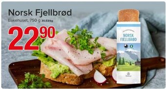Spar Norsk Fjellbrød tilbud