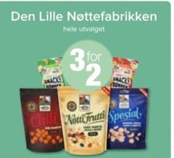 Spar Den Lille Nøttefabrikken tilbud
