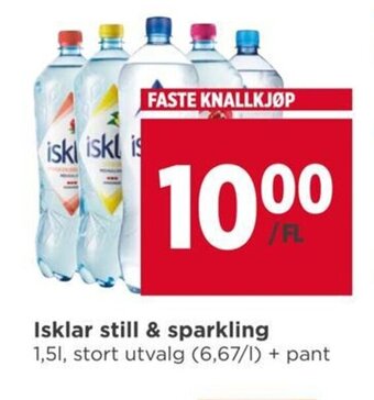 Meny Isklar still & sparkling tilbud