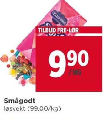 Meny Smågodt tilbud