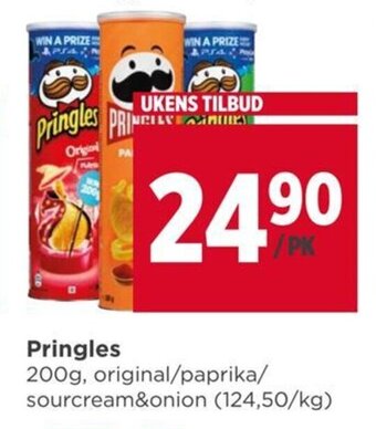 Meny Pringles tilbud