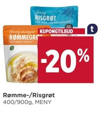 Meny Rømme-/Risgrøt tilbud