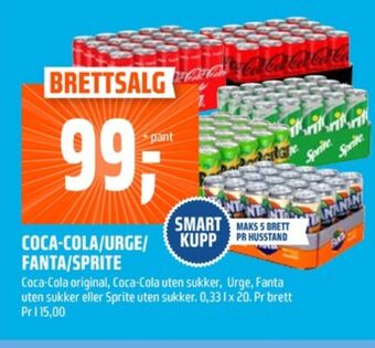Coop Obs Fanta zero brus tilbud