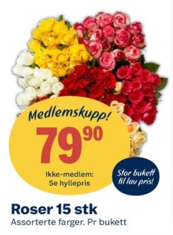 Coop Obs Ukjent bukett tilbud