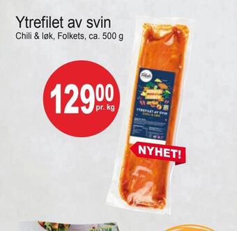 Joker Ytrefilet av svin tilbud