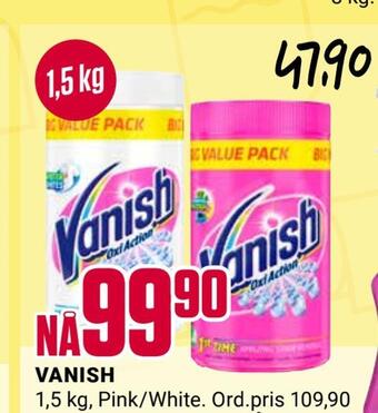 Europris Vanish tilbud