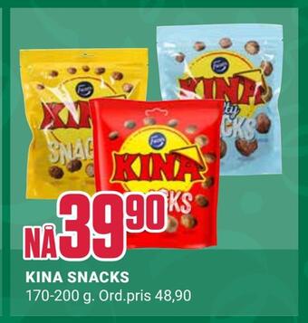 Europris Kina snacks tilbud