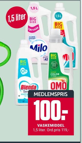Europris Vaskemiddel tilbud