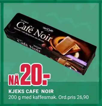Europris Kjeks cafe noir tilbud