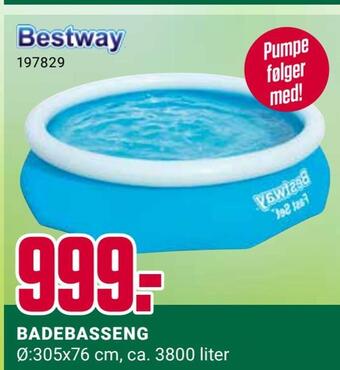 Europris Badebasseng tilbud