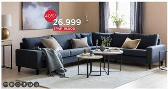 Møbelringen Passion modulsofa oppsett tilbud