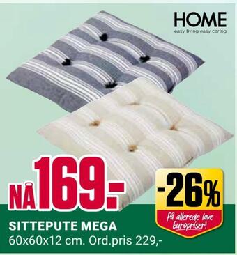 Europris Sittepute mega tilbud