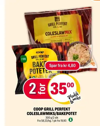 Coop Extra COOP GRILL PERFEKT COLESLAWMIKS/BAKEPOTET tilbud