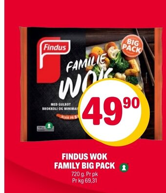 Coop Extra FINDUS WOK FAMILY BIG PACK tilbud