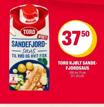 Coop Extra TORO KJØLT SANDE-FJORDSAUS tilbud