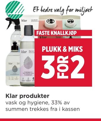 Meny Klar produkter tilbud