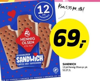 Bunnpris SANDWICH tilbud